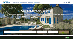 Desktop Screenshot of istria-home.com