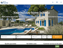 Tablet Screenshot of istria-home.com